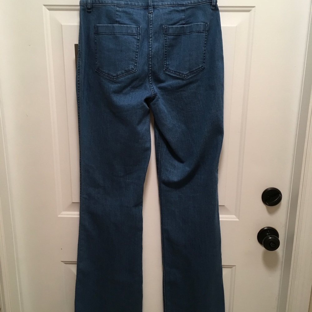 Vince Camuto blue boot cut Jean Pants size 4 - Picture 8 of 10